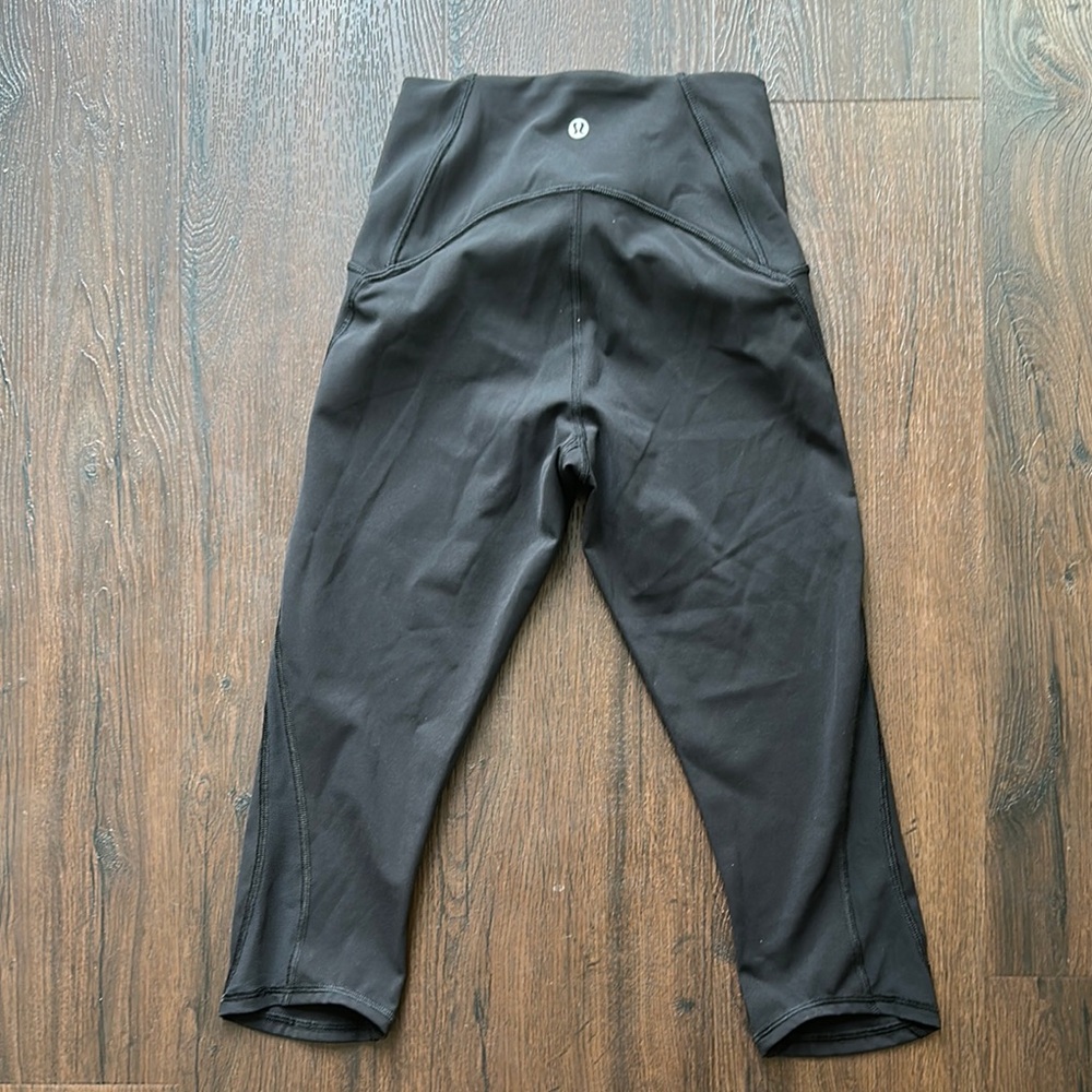 Lululemon Black Capri Leggings - Picture 3 of 3